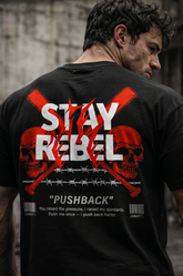 Stay Rebel Oversized Tshirt