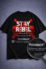 Stay Rebel Oversized Tshirt