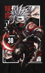 Shadow Ninja Anime Oversized Tshirt
