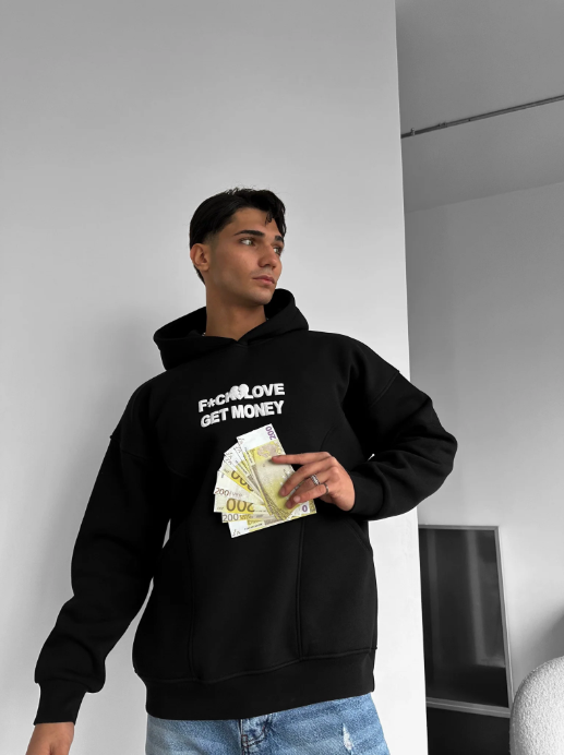 Get Money Oversized Hoodie