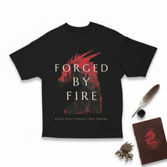Forged by Fire Graphic Oversized Tshirt